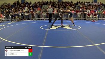 195 lbs Prelims - Abbas Abdulrahman, Concord vs Ed Wild, South Kingstown