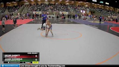 59 lbs Cons. Round 1 - Jaxsen Gummerus, McKenzie River Mat Club vs Archie Garrett, Red Devil Mat Club