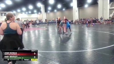 190 lbs Round 1 (6 Team) - Gary Bradley, Florida Young Gunslingers vs Jvier Romeus, Wrestling University