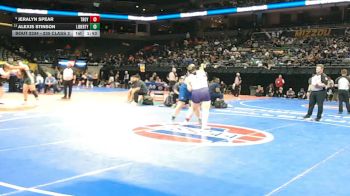 235 Class 2 lbs Semifinal - Jeralyn Spear, Troy Buchanan vs Alexis Stinson, Liberty