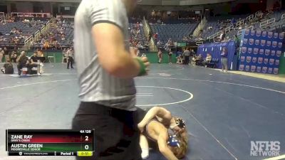 4A 126 lbs Champ. Round 1 - Zane Ray, Gray`s Creek vs Austin Green, Mooresville Senior