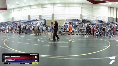 108 lbs Round 2 - Brady Engalan, MI vs River Lilly, IN