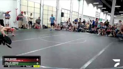 96 lbs Round 4 (8 Team) - Collin Gregg, PA Alliance Blue vs Nick Guzzo, U2 Upstate Uprising Red