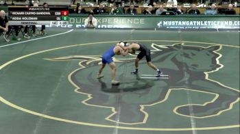125 lbs Semifinal - Richard Castro-Sandoval, CSU Bakersfield vs Koda Holeman, Cal Poly