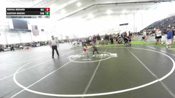 43 lbs Consolation - Kekoa Berard, Mile High WC vs Easton Snook, Team Real Life