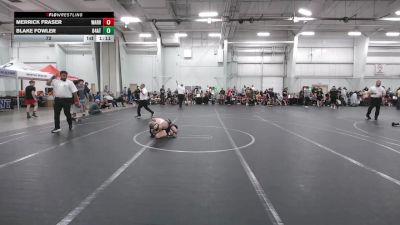 72 lbs Round 4 (8 Team) - Merrick Fraser, Warhawks vs Blake Fowler, 84 Athletes