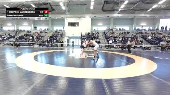 197 lbs Cons. Round 2 - Simeon Hunte, New Jersey City University vs Braydon Vandenberg, St. John Fisher