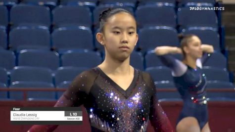 Claudia Lessig - Floor, World Champions Cntr - 2020 Metroplex Challenge