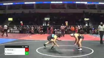 130 lbs Consolation - Keyla Martinez, Nxt Level Wr Ac vs Bella Amaro, All-Phase