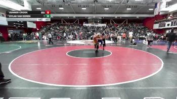 150 lbs Cons. Round 5 - Dylan Van Doren, Tamalpais vs Gunner Crook, Ukiah