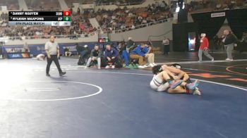 128-D2 5th Place Match - Danny Nguyen, Sunrise Mountain vs Ryleigh Maxfong, Arizona College Prep