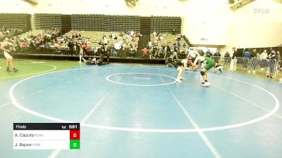 139-I2 lbs Final - Anthony Caputo, Sachem North vs Jasraj Bajwa, Valley Steam North