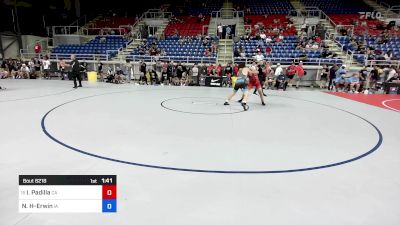 157 lbs Rnd Of 64 - Isaac Padilla, CA vs Noah Howk-Erwin, IA