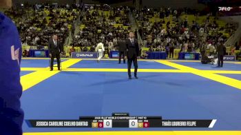 Thaís Loureiro Felipe vs Jessica Caroline Coelho Dantas 2026 World Jiu-Jitsu IBJJF Championship