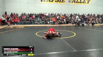 12 lbs Round 2 - Solomon Thang, Columbus Catholic vs Emmett Kuehner, New Hampton/Turkey Valley