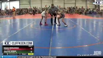 105 lbs Round 1 (6 Team) - Dalton Weber, Dynasty Death Row vs Isaias Hernandez, Team NJB