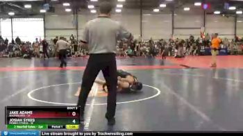 100 lbs Round 1 (6 Team) - Jake Adams, Nauman Red vs Josiah Sykes, Morris Fitness