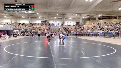 AA 190 lbs 3rd Place Match - Rock Shurette, Cleveland High School vs Standford Thompson, West Creek High School