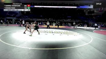 138 lbs Quarterfinal - Steven Frink, Placer vs Gabriel Champagne, Grace Davis