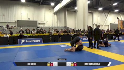Roi Shtoff vs Mateus Marx Dias 2025 World IBJJF Jiu-Jitsu No-Gi Championship