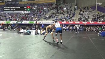 197 lbs Semis & 3rd Wb (16 Team) - Garrett Wells, Central Oklahoma vs Marvelous Rutledge, Lander