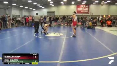 119 lbs Cons. Round 2 - Robert Kantner, Legend Wrestling Club vs Evan Giglotti, Dulles South Wrestling Club