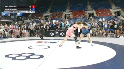170 lbs Cons. Rd Of 64 - Belle Suchta, Minnesota vs Bianca Lomeli, Indiana