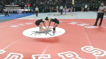 Cons. Round 2 - Samantha Sprenger, Valentine vs Pyper Daugherty, North Bend Central