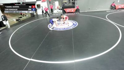 138 lbs Champ. Rd Of 64 - Daniel Guerra, Patriots Wrestling Club vs Luis Gonzalez, Dirty Birds Wrestling Club