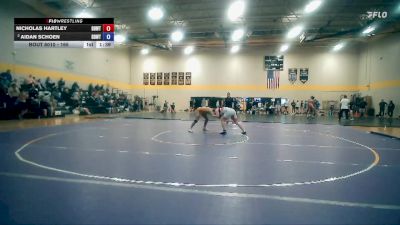 165 lbs Quarterfinal - Nicholas Hartley, SIRTC vs Aidan Schoen, DDWT