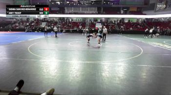107 lbs Cons. Round 3 - Sienna Sanchez-Benavidez, Caldwell vs Amy Twait, Meridian