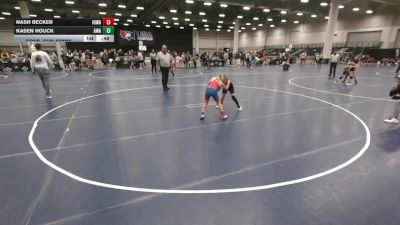 85 lbs Cons. Sub-semis - Nash Becker, Iowa vs Kasen Houck, Ace Wrestling Academy
