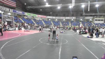 43 lbs Consi Of 8 #2 - Luciano Hernandez, Fort Lupton Bluedevils vs Rena Chavez, Duran Elite