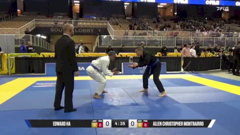 Allen Christopher Montrairro vs Edward Ha 2025 Pan Jiu Jitsu IBJJF Championship