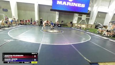 215 lbs Round 3 (8 Team) - Jaxston Feuerborn, Missouri vs Jaxon Thompson, Minnesota Red