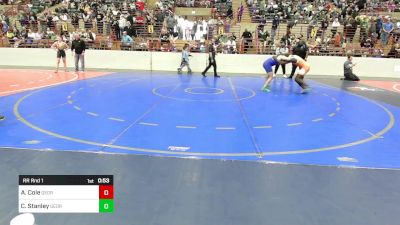 140 lbs Rr Rnd 1 - Alvin Cole, Georgia vs Cameron Stanley, Georgia