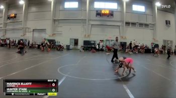 52 lbs Round 5 (6 Team) - Hunter Stark, Contenders WA Green vs Maverick Elliott, Hammers