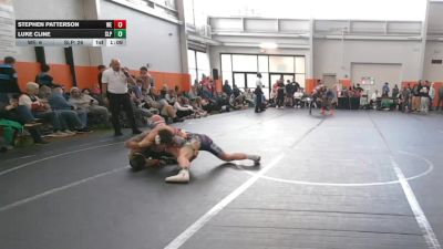 138 lbs Round 5 (8 Team) - Luke Cline, Sleepers vs Stephen Patterson, Warner Elite