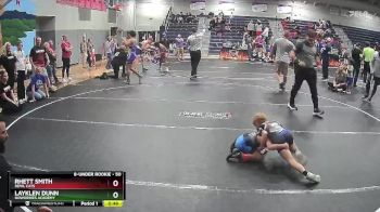 50 lbs Round 3 - Layklen Dunn, NoWorries Academy vs Rhett Smith, Devil Cats