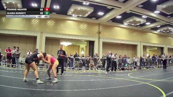 145 lbs Consi Of 32 #2 - Frankie Weaver, Oso Way WC vs Alaina Burdett, Red Wolf WC
