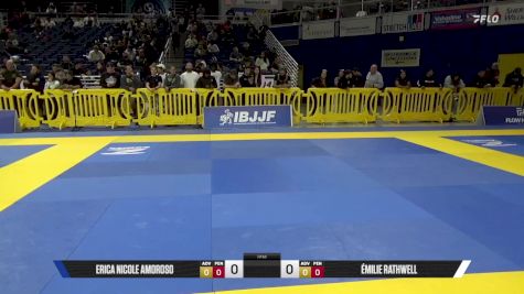Émilie Rathwell vs Erica Nicole Amoroso 2025 Pan IBJJF Jiu-Jitsu No-Gi Championship
