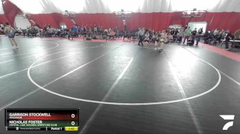 170 lbs Champ. Round 1 - Garrison Stockwell, Wisconsin vs Nicholas Foster, Crystal Lake Wizards Wrestling Club