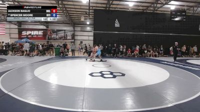 61 kg Champ. Rd Of 64 - Jackson Baglio, Bulldog Elite vs Spencer Moore, Illinois Regional Training Center/Illini WC