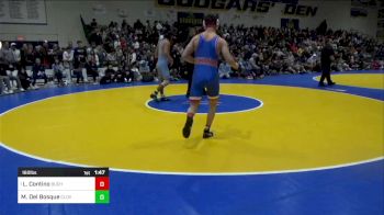 160 lbs Semifinal - Leo Contino, Buchanan vs Mark Del Bosque, Clovis North