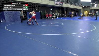 135 lbs 3rd Place - Jeremy Negron, Edison vs Ethan Uttley, Coventry