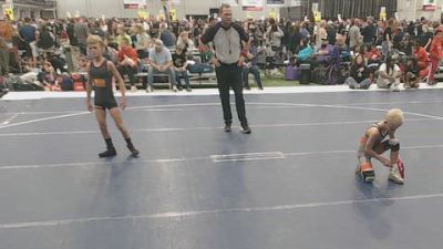 67 lbs Champ. Rd Of 32 - Jack Clark, Sebolt Wrestling Academy vs Hagan Wolfenberger, Keystone Kids