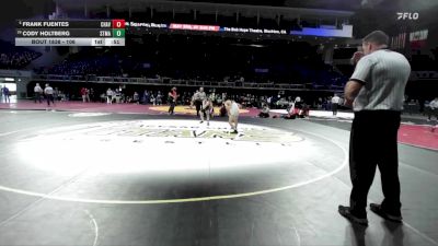 106 lbs 3rd Place Match - Cody Holtberg, St. Mary`s vs Frank Fuentes, Chavez