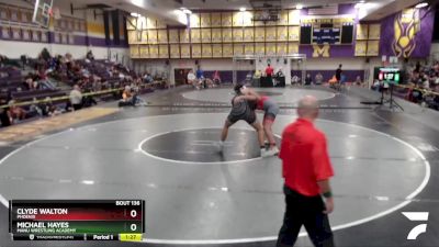 175 lbs Champ. Round 2 - Michael Hayes, Manu Wrestling Academy vs Clyde Walton, Phoenix