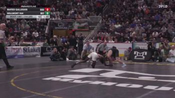 114 lbs Final - Mateo Gallegos, DuBois vs Willmont Kai, Whitehall
