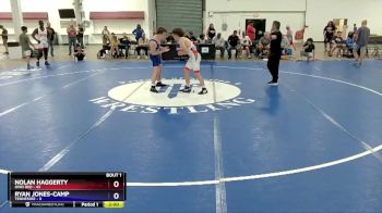 125 lbs Quarterfinals (8 Team) - Nolan Haggerty, Ohio Red vs Ryan Jones-Camp, Tennessee